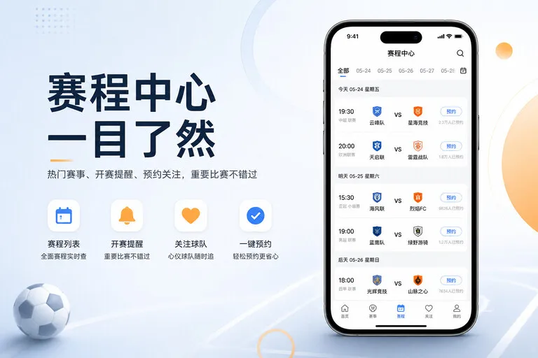 星空体育赛程资讯 App 产品图片